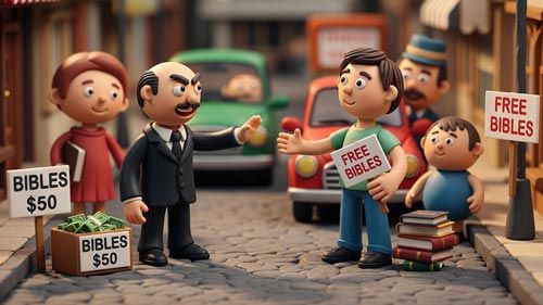 Do you sell the Gospel or give it away?